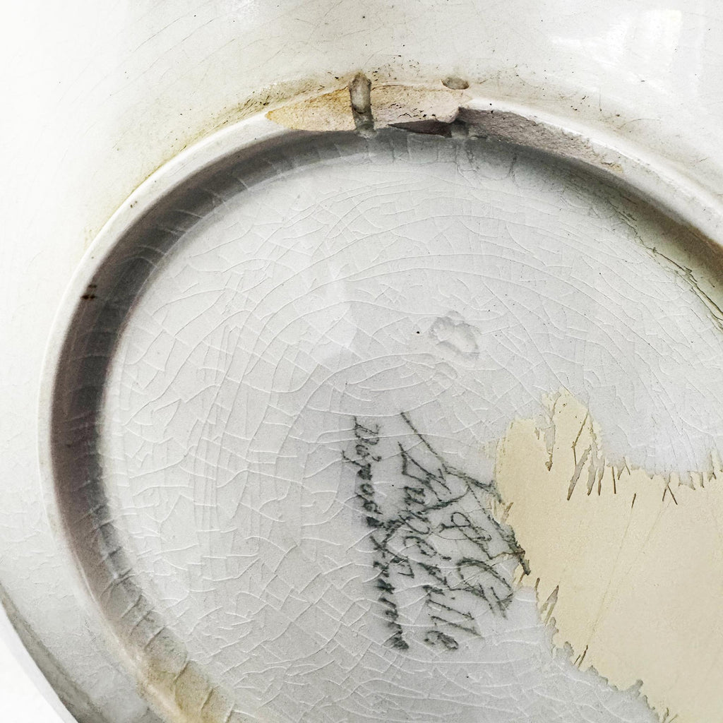 Antique Keller & Guérin Lunéville Faience Plates Set, Obert, 1900 — image 11