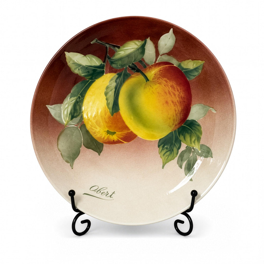 Antique Keller & Guérin Lunéville Faience Plates Set, Obert, 1900 — image 17