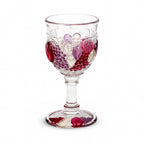 Set of Four Vintage Westmoreland Della Robbia Ruby Flashed Goblets — image 5
