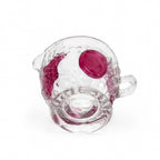 Vintage Westmoreland Della Robbia Ruby Flashed Glass Creamer and Sugar Set — image 8