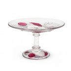 Vintage Westmoreland Della Robbia Ruby Flashed Glass Compote — image 2