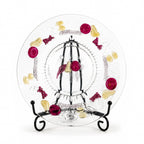 Vintage Westmoreland Della Robbia Glass Plate Set, 12 Pieces, 1960s — image 14