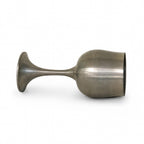 Vintage Pewter Wine Goblet Set of Eight with Coasters, 1960s Design