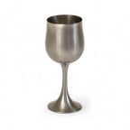 Vintage Pewter Wine Goblet Set of Eight with Coasters, 1960s Design