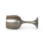 Vintage Pewter Wine Goblet Set of Eight with Coasters, 1960s Design