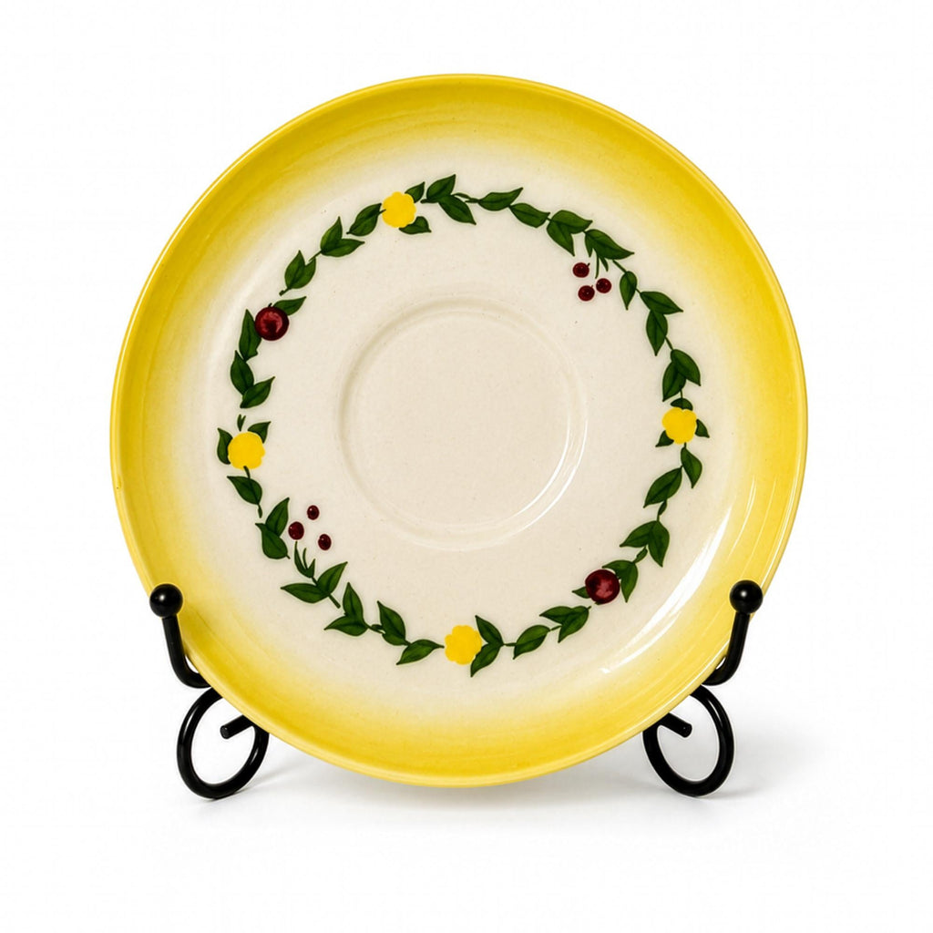 Brock of California Vintage 1950s Yellow Farmhouse Table Set, 7 Pieces — image 5
