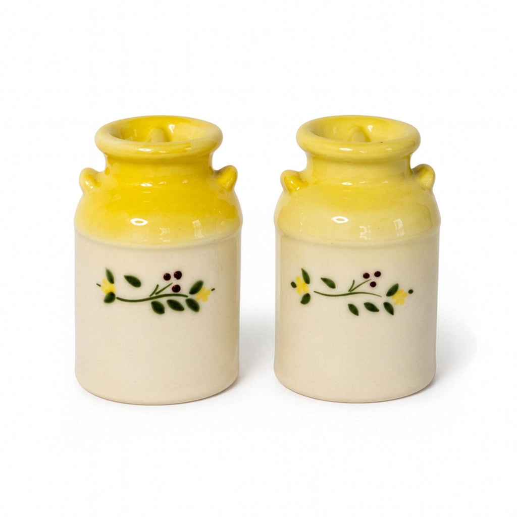 Brock of California Vintage 1950s Yellow Farmhouse Table Set, 7 Pieces — image 8