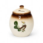 Vintage Brock of California Chanticleer Ceramic Condiment Jar Set — image 4