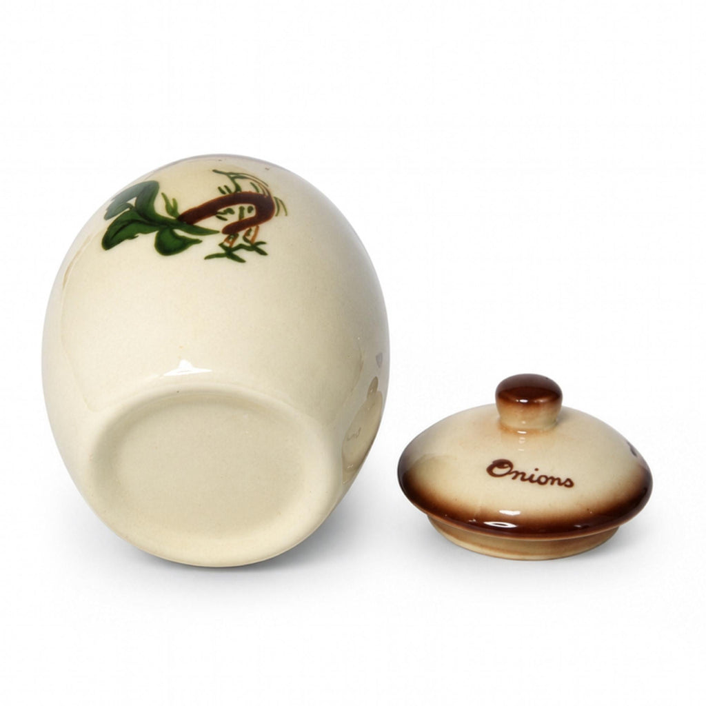 Vintage Brock of California Chanticleer Ceramic Condiment Jar Set — image 6