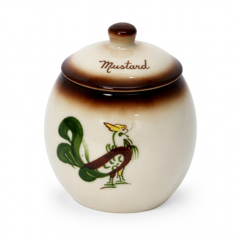 Vintage Brock of California Chanticleer Ceramic Condiment Jar Set — image 9