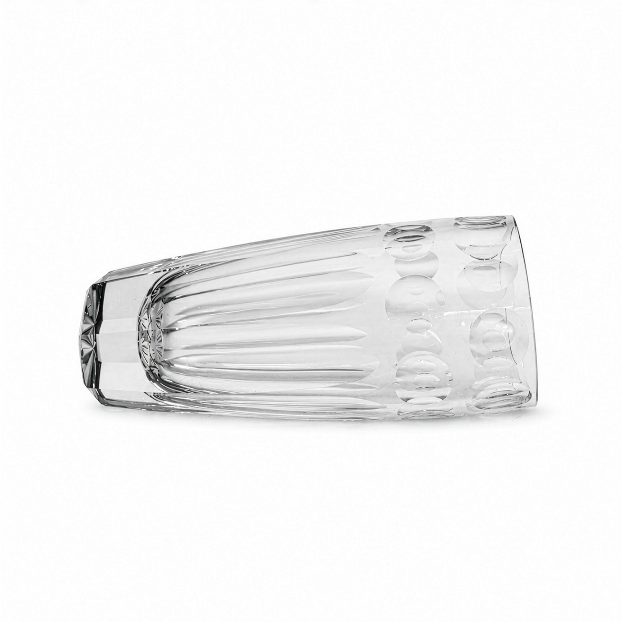 Vintage Scandinavian Art Crystal Vase — image 3