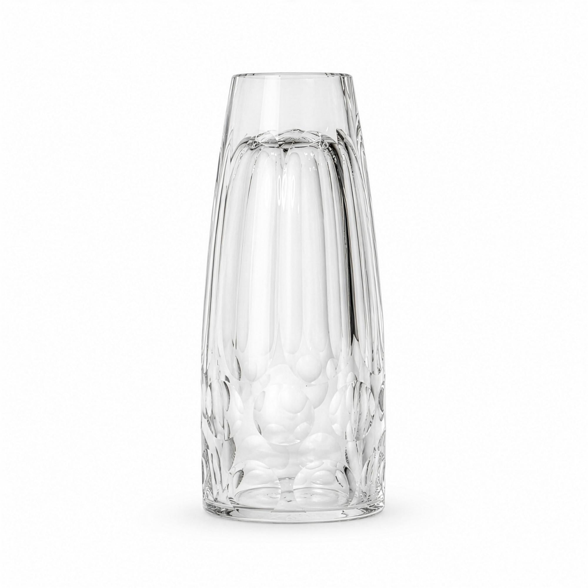 Vintage Scandinavian Art Crystal Vase — image 5