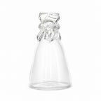 Vintage Scandinavian Art Crystal Vase, Sculptural Design, 1960 — image 3