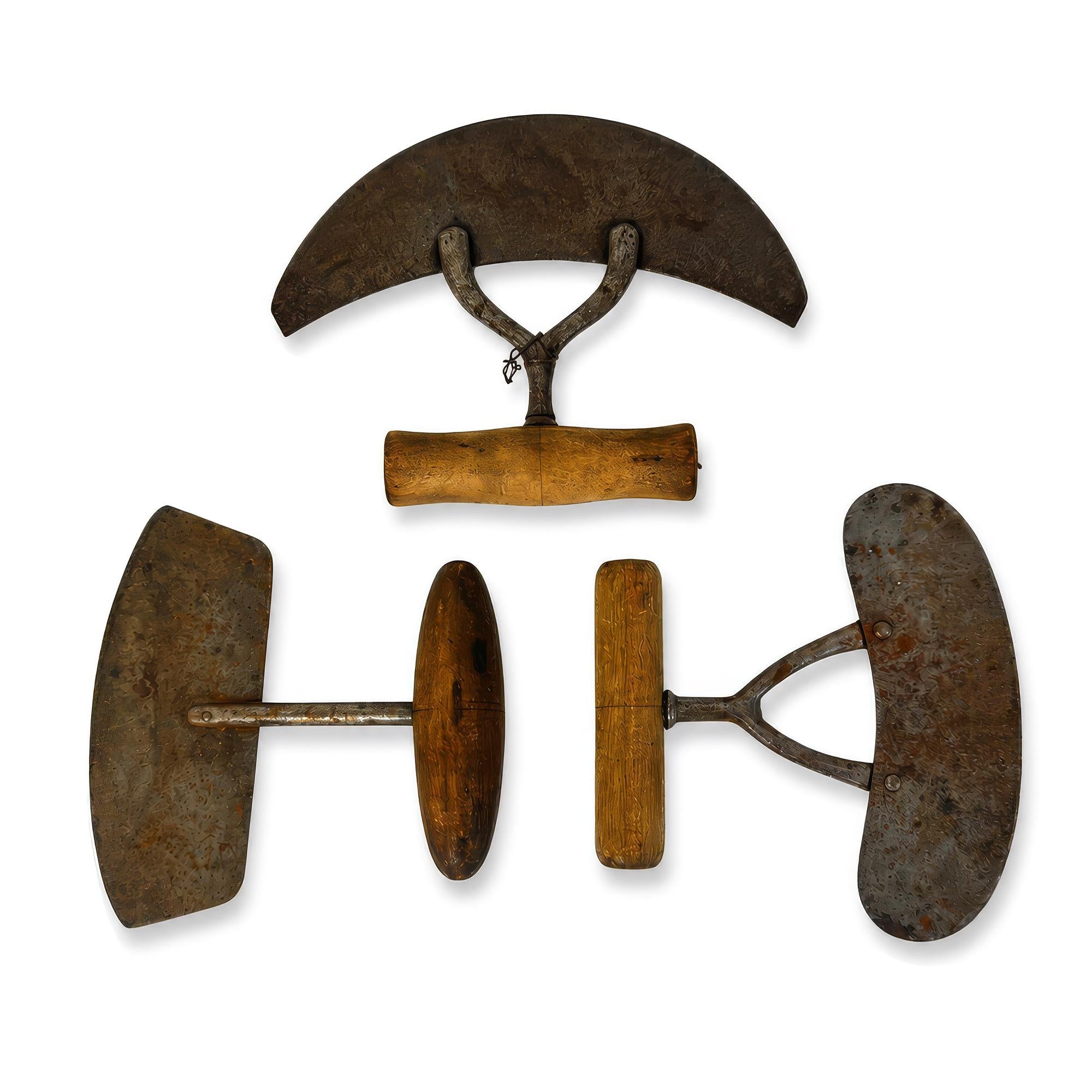 Set of Three Early 20th Century American Hand-Operated Food Choppers — image 6