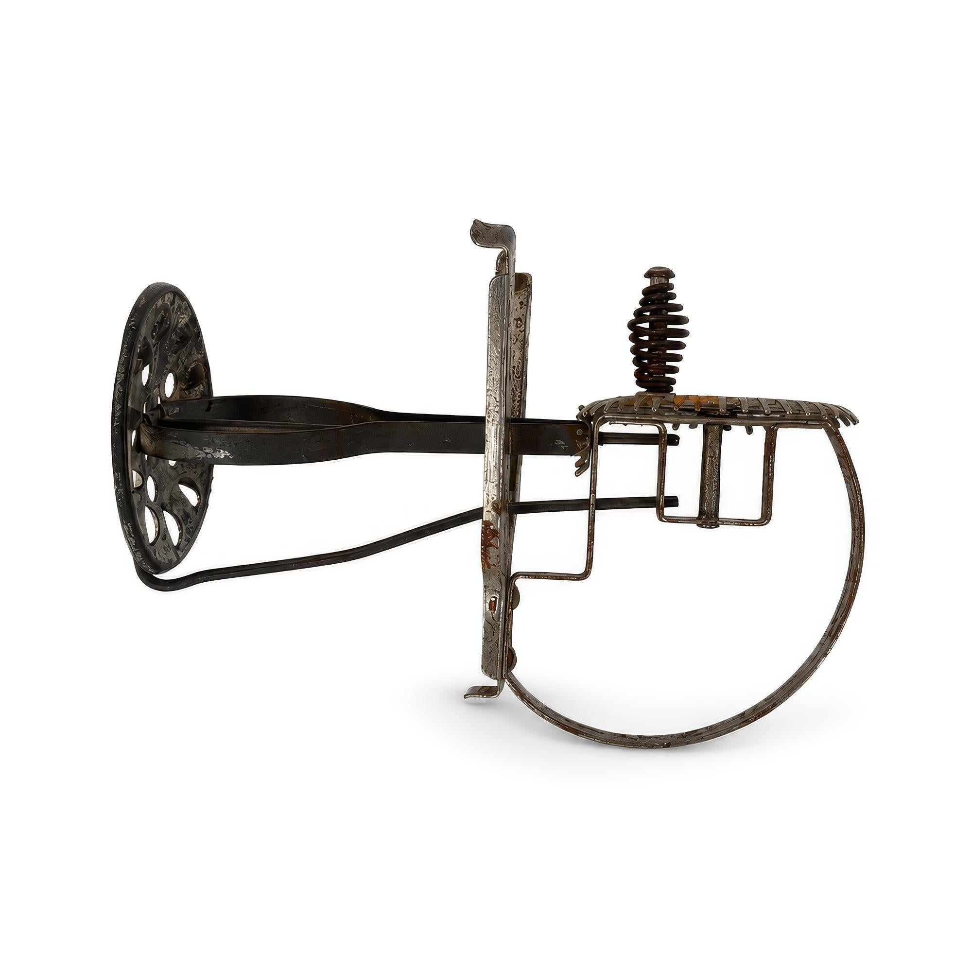 Set of Three Early 20th Century Metal and Wood Kitchen Utensils — image 11