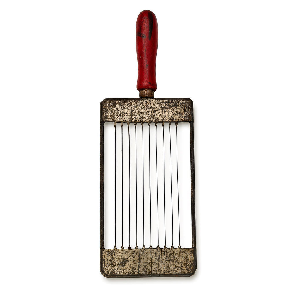 Wall Installation of Eleven Antique and Vintage Metal Kitchen Graters — image 4