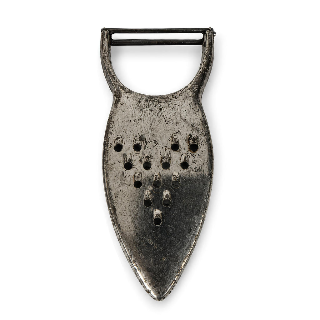 Wall Installation of Eleven Antique and Vintage Metal Kitchen Graters — image 13