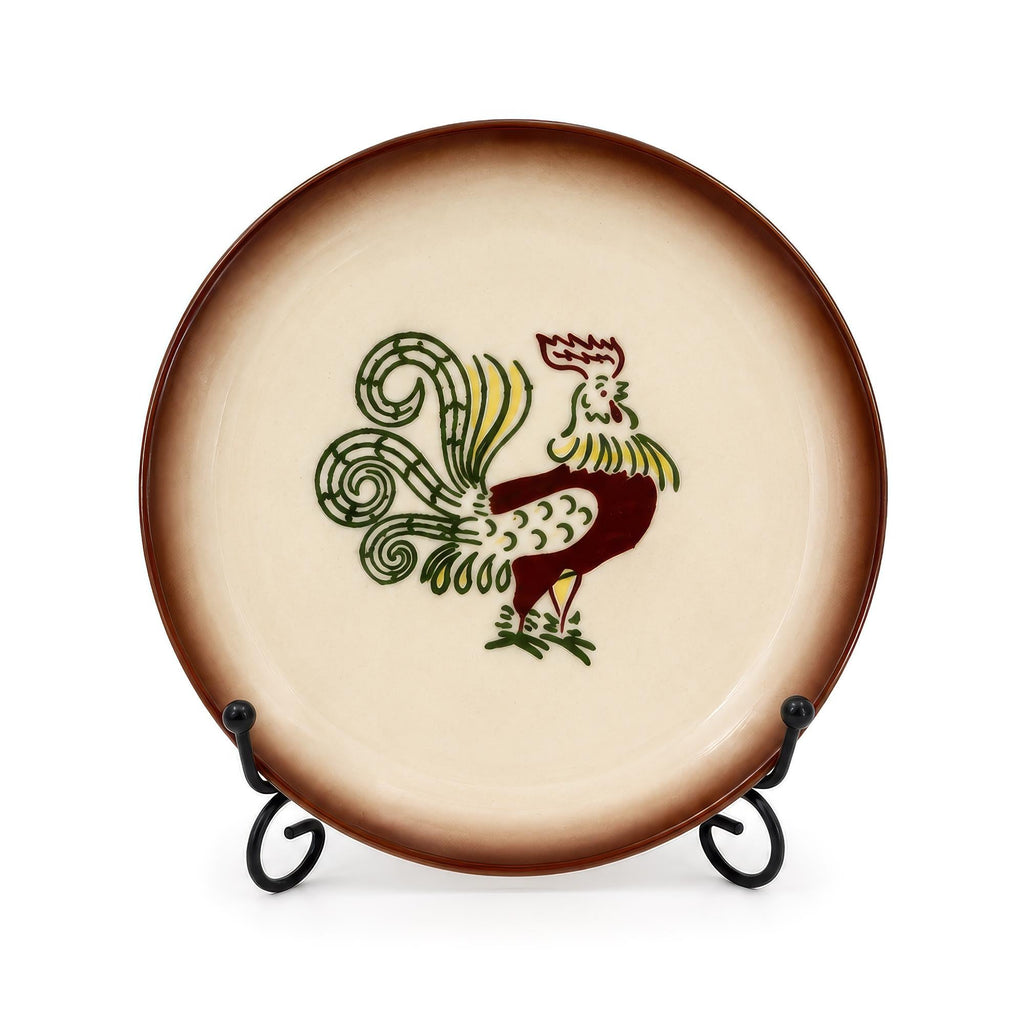 Set of Five Vintage Brock Chanticleer Rooster Plates — image 6