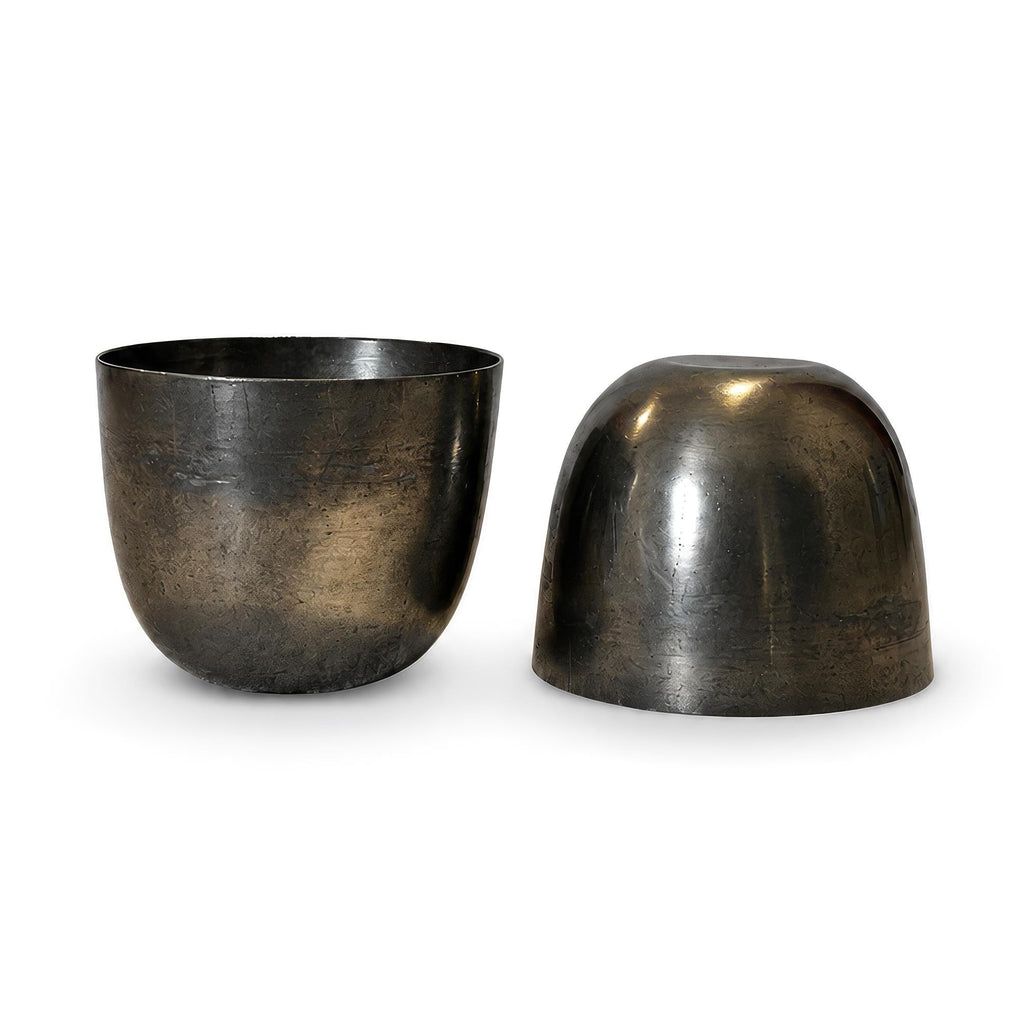 Vintage Set of Eight Pewter Jefferson Cups — image 3