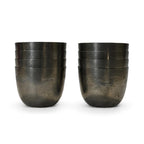 Vintage Set of Eight Pewter Jefferson Cups — image 8