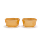 Mid-Century Fire King Peach Lustre Custard Cups Set of Six — image 6
