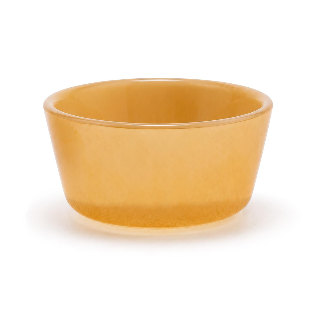 Mid-Century Fire King Peach Lustre Custard Cups Set of Six — image 7