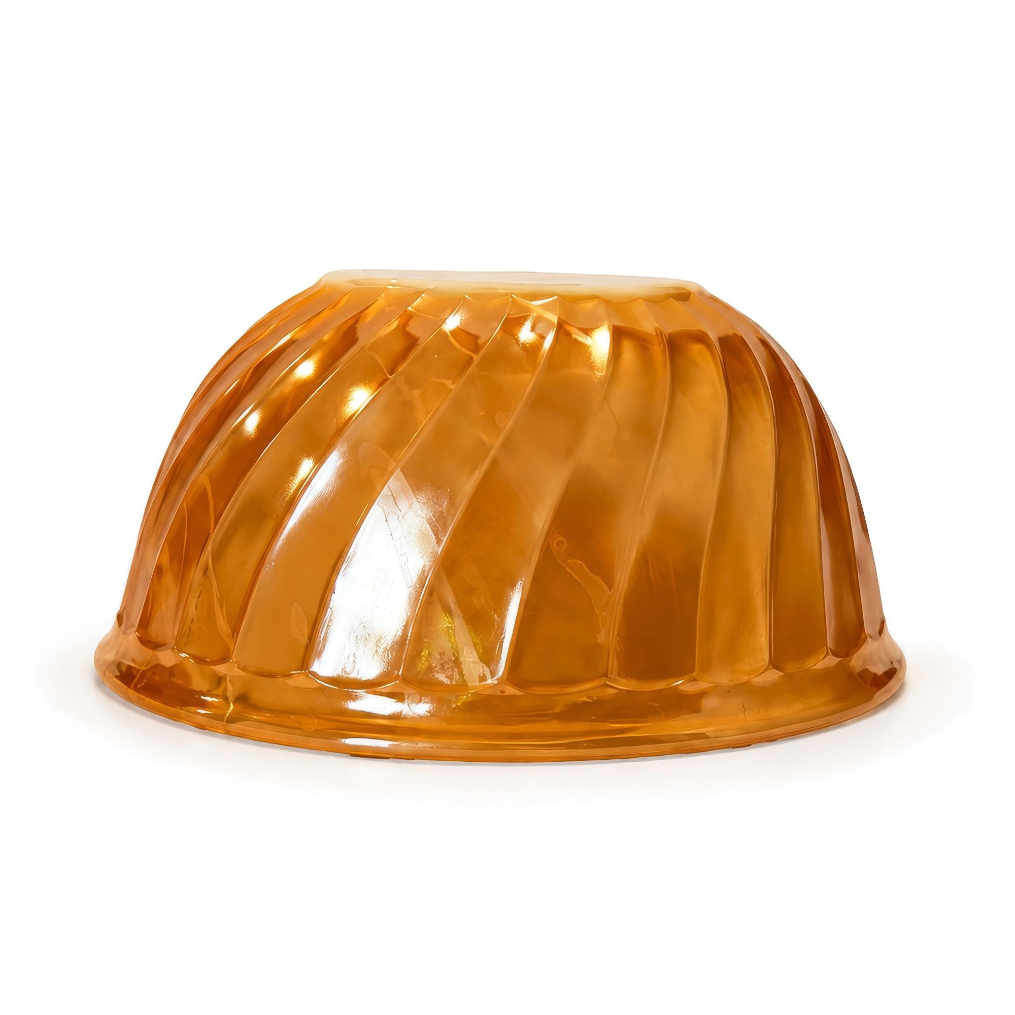 Fire King Peach Lustre Mixing Bowls Set of 3, Mid-Century Modern — image 8