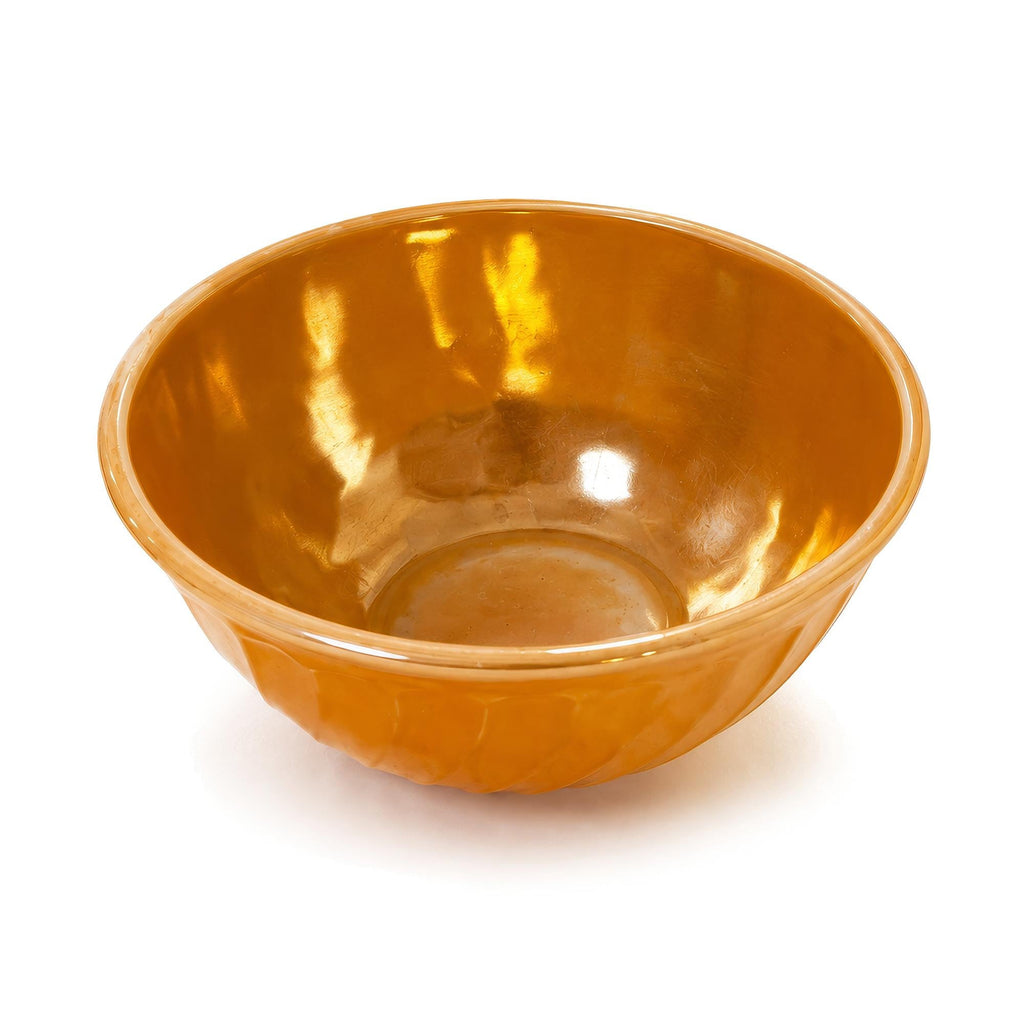 Fire King Peach Lustre Mixing Bowls Set of 3, Mid-Century Modern — image 9