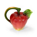 Italian Ceramic Pitcher in the Shape of an Apple