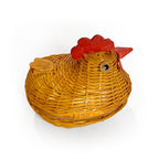 Set of Vintage Hen-Shaped Baskets
