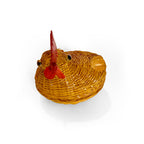 Set of Vintage Hen-Shaped Baskets