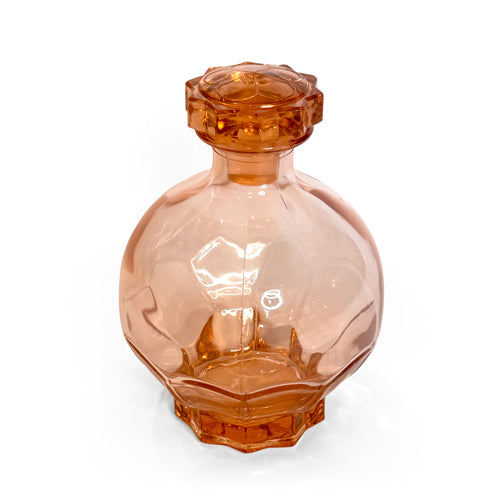 Art Deco Glass Decanter And Glasses Set