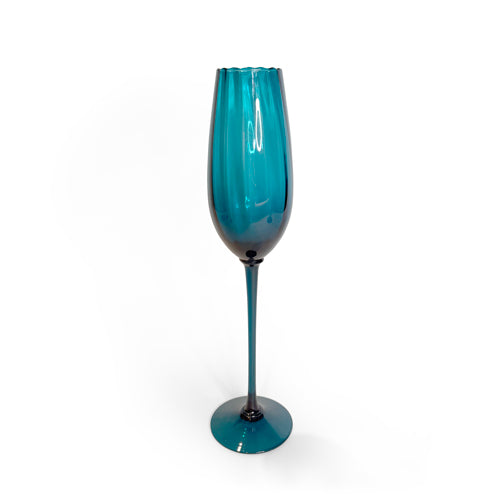 Empoli Turquoise Glass Set
