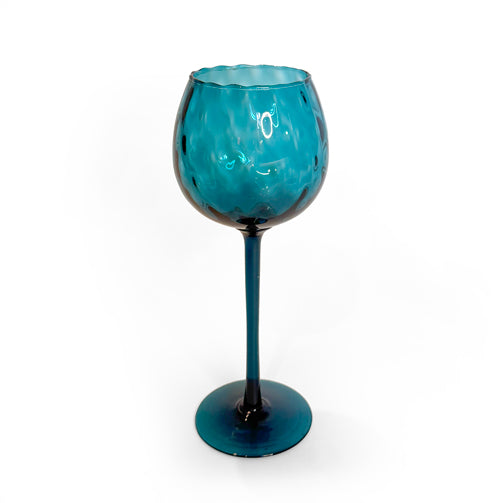 Empoli Turquoise Glass Set