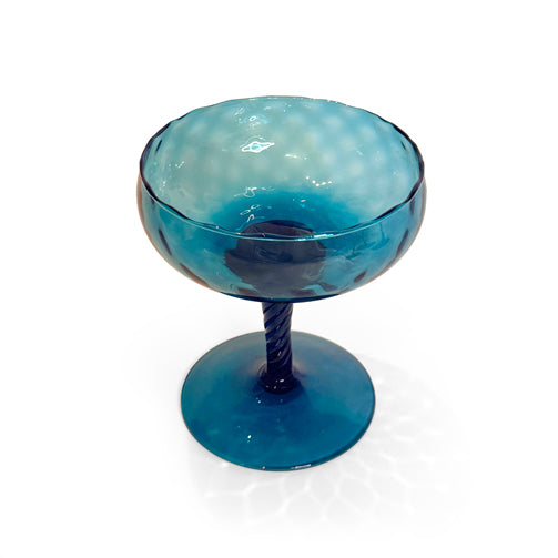 Empoli Turquoise Glass Set