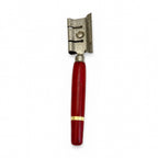 Mid-Century Wall Installation of 19 Vintage Kitchen Utensils, Red Handles — image 6