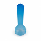 Mid-Century Italian Handblown Sky Blue Art Glass Vase, Circa 1970