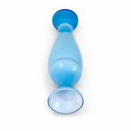 Early 20th-Century European Blue Opaline Glass Vase, Circa 1930