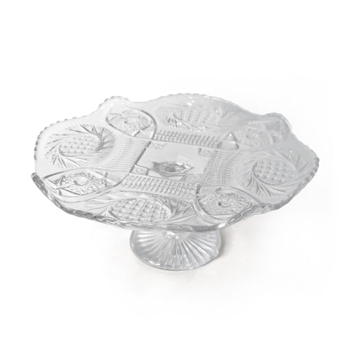 Glass Pedestal Cake Stand