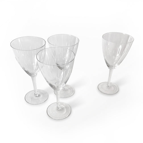 Etched Glass Stemware