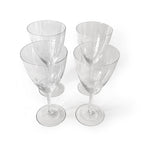Etched Glass Stemware