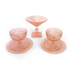 Set of Compotes with Plates and Central Bowl