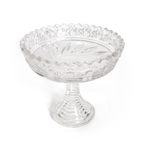 Pedestal Glass Bowl