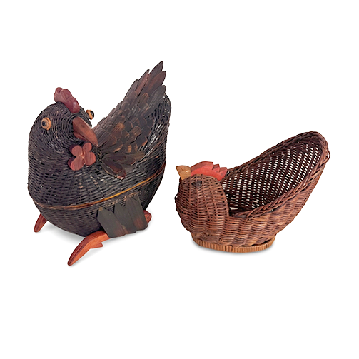 Hen Basket Duo