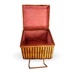 Vintage Wicker Picnic Basket