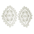 Set Oval Crochet Table Linen