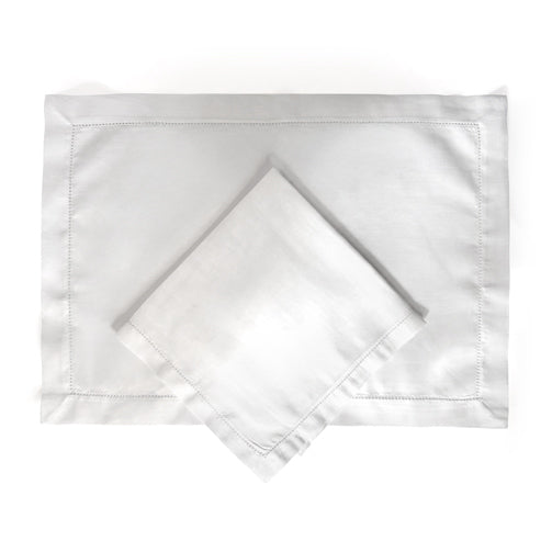 Set of Placemats with Vainica-Embroidered Napkins
