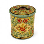 Mid-Century Holland Floral Tin Nesting Canister Set of Four