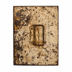 Antique Kreamer Spice Lock Box, Tin-Plated Steel, Six Tins, Circa 1920