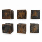 Antique Kreamer Spice Lock Box, Tin-Plated Steel, Six Tins, Circa 1920